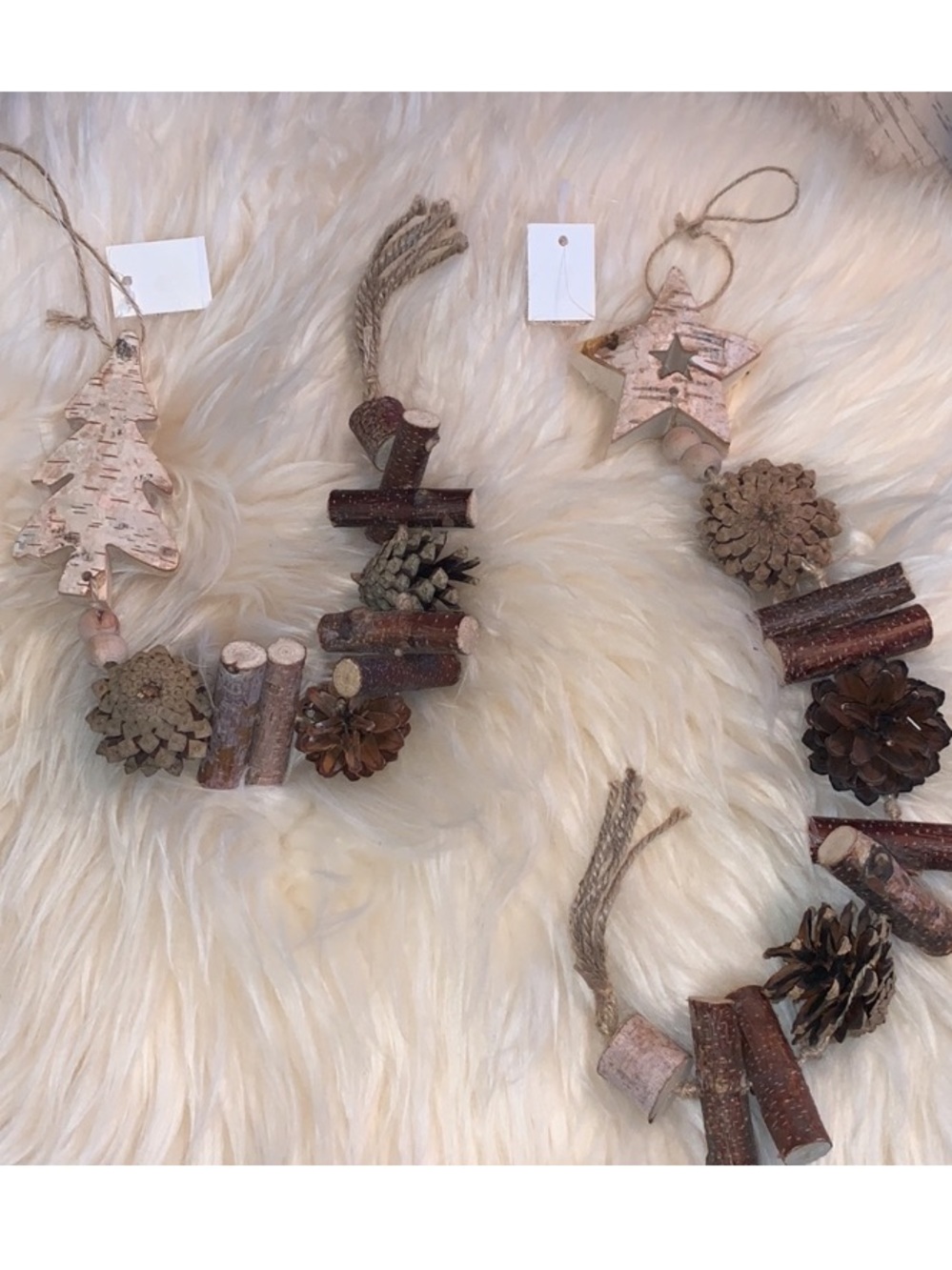 SALE!!! Rustic winter decorations.   2